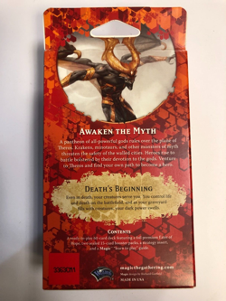 Born of the Gods Death's Beginning BG Intro Pack + 2 Booster Packs 2014 - Image 2