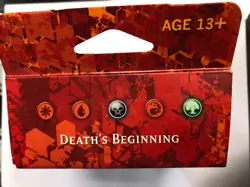 Born of the Gods Death's Beginning BG Intro Pack + 2 Booster Packs 2014 - Image 3
