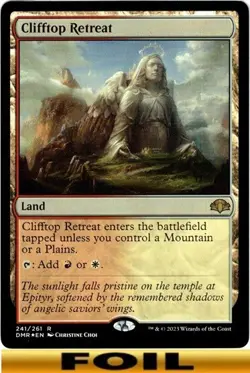 1x - Clifftop Retreat - [SELECT] - Various Sets - NM MTG - Image 3