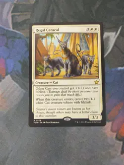 Regal Caracal | 7% Off 2+ | Foundations | NM | MTG - Image 1