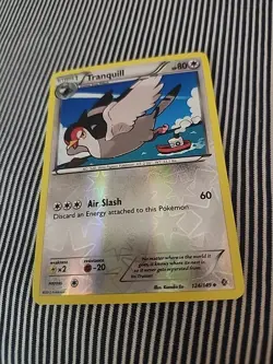 Tranquill 124/149 Boundaries Crossed Reverse Holo Pokemon TCG - Image 1