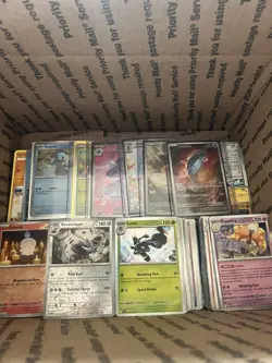 Pokemon TCG Bulk Lot 1140 Cards Mix of Rarities and Holos NM/M See Description - Image 1