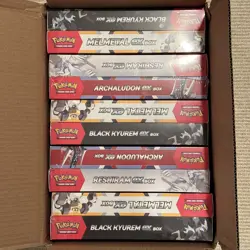 Pokemon Target Black Friday (10) Box Set Kyurem Melmetal Archaludon Reshiram Lot - Image 1