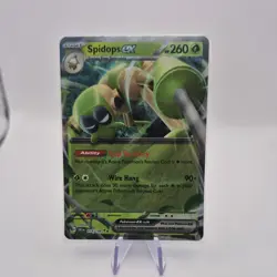 Pokemon TCG Spidops ex Scarlet & Violet Base Set 019/198 Holo Double Rare - Image 1