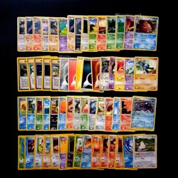 60x Pokemon Karten Vintage POOR Sammlung gemischt div. Set TCG non Holo /P17 - Image 2