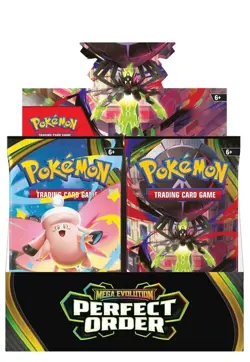 Pokemon TCG: Mega Evolution-Perfect Order Booster Display Box (36 Packs) PRESALE - Image 2