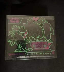 Pokemon Center ETB Shrouded Fable TCG Sealed Pokemon TCG - Image 1
