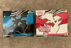 Pokemon TCG: Black Bolt and White Flare ETB SEALED NEW - Image 1