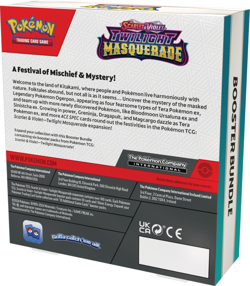 Pokemon TCG Scarlet & Violet Twilight Masquerade Sealed Booster Bundle 6 Pack - Image 2