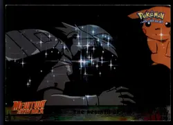 The Rebirth of Ash 38 Mewtwo Strikes Back Blue Logo LIGHTLY PLAYED Holo Print 1! - Image 1