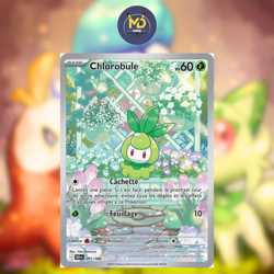 Carte Pokemon Francaise - Chlorobule 091/086 - EV10.5 Foudre Noire - Image 1