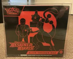 Pokemon TCG Protective Case Included Destined Rivals ETB Factory Sealed - Image 1