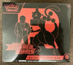 Pokemon TCG Protective Case Included Destined Rivals ETB Factory Sealed - Image 2