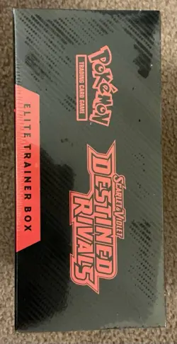 Pokemon TCG Protective Case Included Destined Rivals ETB Factory Sealed - Image 3
