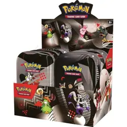 Pokemon Scarlet & Violet Black Bolt & White Flare MINI TIN DISPLAY Sealed 8 ct - Image 1