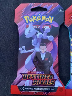 4x Pokemon TCG Scarlet & Violet Destined Rivals Sleeved Packs BRAND NEW Art Set - Image 2