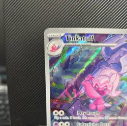 NM-Mint Tinkatuff - 217/193 - Illustration Rare Pokemon Paldea Evolved - Image 2