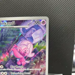 NM-Mint Tinkatuff - 217/193 - Illustration Rare Pokemon Paldea Evolved - Image 3