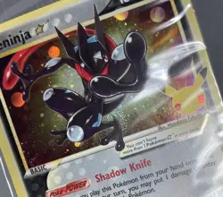 Pokemon TCG Greninja Gold Star Celebrations Promo w/ SWIRL Sealed SWSH144 - Image 4