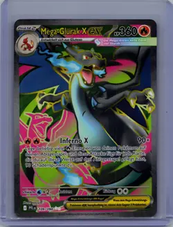 Pokemon Mega-Glurak X Ex 109/094 Fatale Flammen Deutsch Near Mint - Image 1