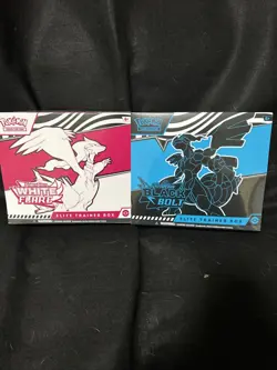 Pokemon Black Bolt & White Flare Elite Trainer Box ETB Set of 2!! Factory Sealed - Image 1