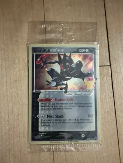SWIRL Greninja Gold Star SWSH144 Promo NM Unopened Celebrations 2021 SEALED - Image 1