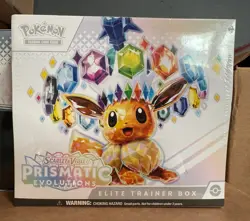 Pokemon Scarlet & Violet PRISMATIC EVOLUTIONS Elite Trainer Box Factory Sealed - Image 1