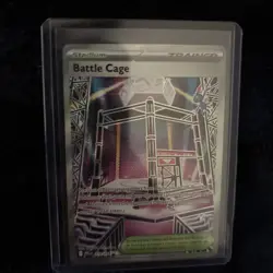 Pokemon TCG Phantasmal Flames Battle Cage 116/094 Ultra Rare Holo Full Art NM - Image 1