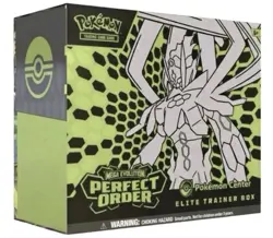 Pokemon Mega Evolution Perfect Order PKM Center Elite Trainer Box PRESALE ETB - Image 1