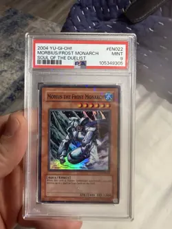 Mobius the Frost Monarch - SOD-EN022 - Super Rare - Unlimited Edition PSA 9 - Image 1