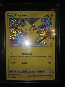 25th anniversary Pikachu Holo #25/25 Mcdonalds promo card - Image 1