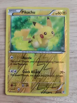 Pokemon TCG Generations Pikachu Common Reverse Holo Card 26/83 NM-LP - Image 1