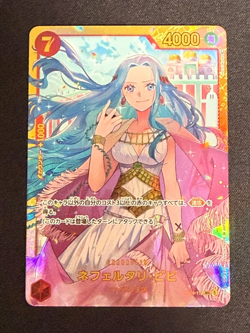 One Piece Card Game TCG OP05-119 SEC Monkey D. Luffy Vivi Nami Bandai Japan - Image 4