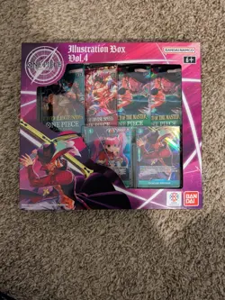 One Piece Card Game Illustration Box Vol. 4 New - Image 1
