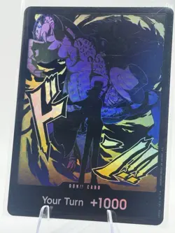 DON!! Card (Rob Lucci) Premium Booster -The Best- Vol. 2 Foil - Image 1