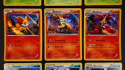 LP/MP Pokemon KALOS STARTER SET Holo 9-Card LOT XY Chesnaught#5+Greninja#14/39#2 - Image 3