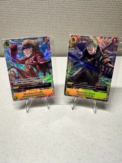 One Piece TCG Luffy And Zoro Sealed Promo Cards Volume 3 - Image 1