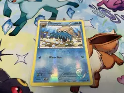 REVERSE HOLO Pokemon TCG Card XY Fates Collide Omanyte 17/124 - Image 1
