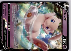 Pokemon Card Mew V 069/189 Darkness Ablaze Half Art Pokemon Trading Card TCG - Image 5