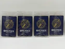 One Piece Card Game Monkey.D.Luffy Treasure Booster ST10-006 Promo 4 SEALED Lot - Image 2