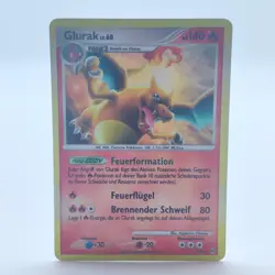Pokemon TCG Karte - Glurak Lv.60 - 1/99 - Holo - Arceus - Deutsch - 2010 - Image 1
