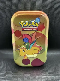 Pokemon TCG 151 Dragonite Mini Tins With Art Card and Coin - Image 1