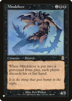 1x Mindslicer - Retro Frame NM Eng MTG - The List - Image 1