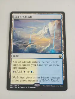 Magic The Gathering MTG Sea of Clouds Battlebond Dual Land NM - Image 1