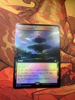 Fountainport Extended Art Foil - BLB 0368 NM - MTG Magic - Image 1