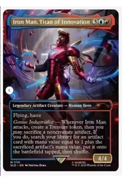 MTG Marvel Secret Lair x Iron Man Foil Sealed Presale ✨In Hand ✨ - Image 1