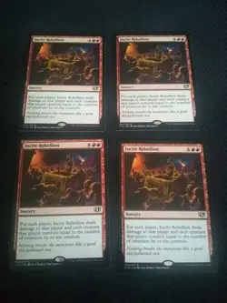 *4x Incite Rebellion* Commander 2014 MTG - Image 1