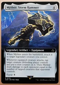 Magic MTG - Mjolnir, Storm Hammer #170 NM Assassin's Creed ACR - US SELLER - Image 1