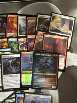 Omnath, Locus of All -Dragon-FIVE COLOR Magic MTG Custom Commander Deck - Image 3