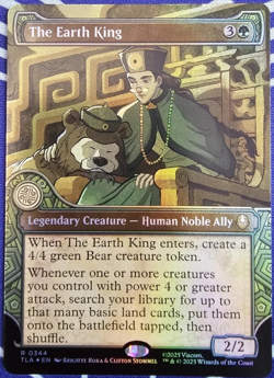 The Earth King (Showcase) Avatar: The Last Airbender Foil - Image 1
